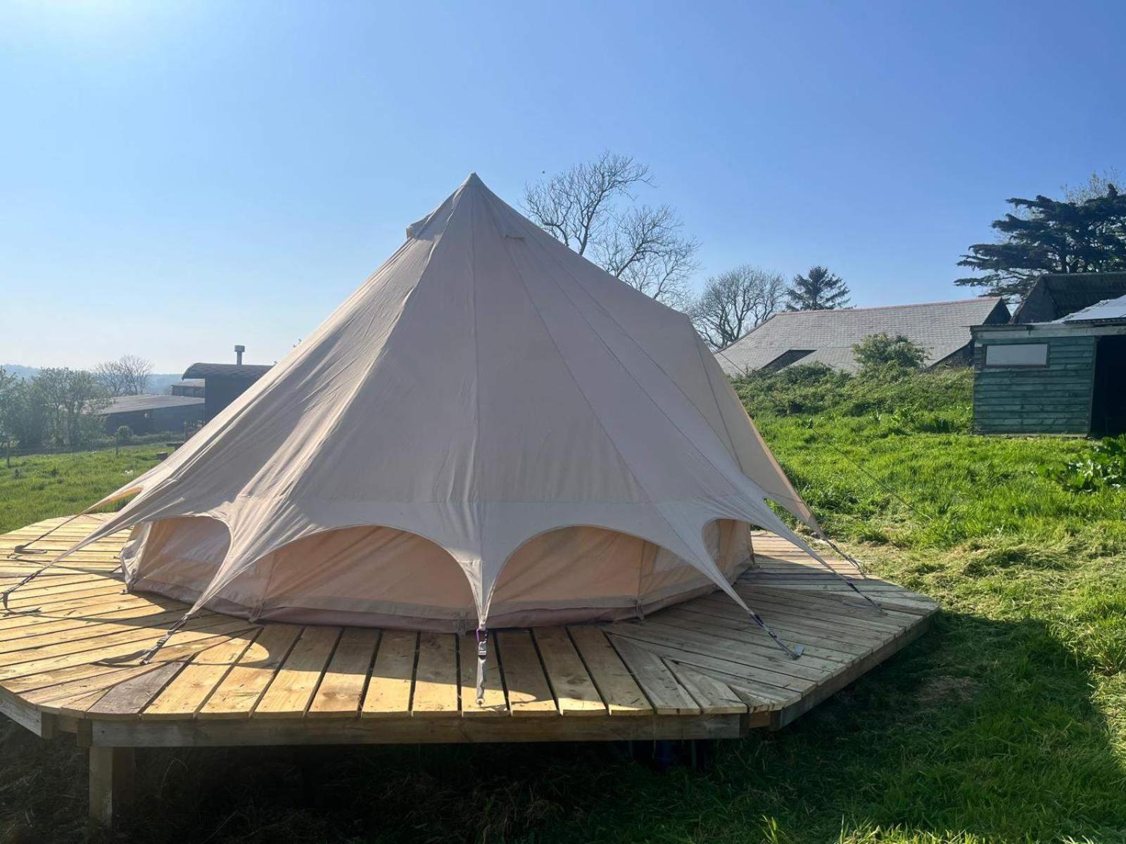 Immaculate Bell Tent Retreat North Devon Бидефорд Екстериор снимка